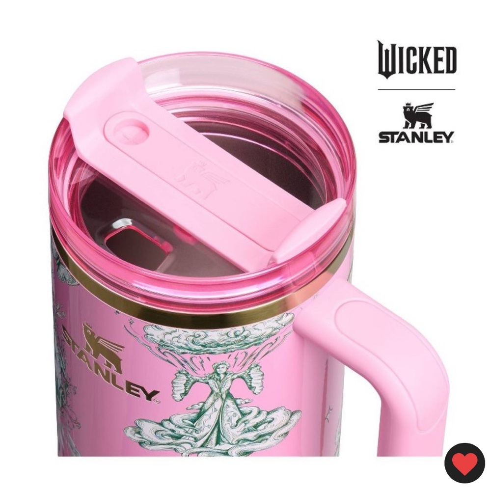 Stanley x Target 40 oz Katie Kime Wicked Pink Ozian Reprise New! In sealed box - Picture 3 of 7